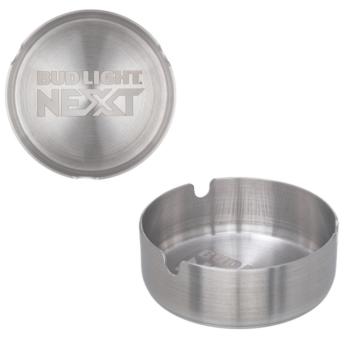 HST13122 Deluxe Stainless Steel Ashtray With Cu...